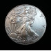 Монета 1 доллар 2017 год. США.  "Шагающая свобода". Серебро.